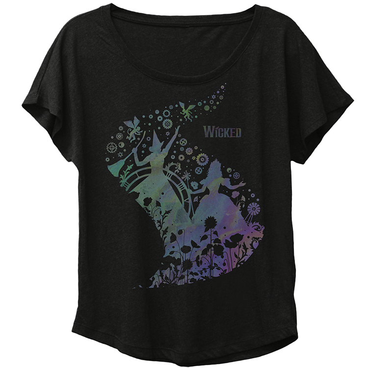 Oil Slick Painted Dolman Image