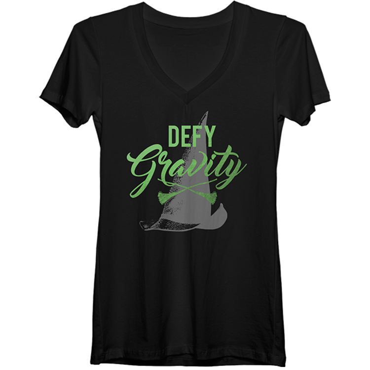 Foil Defy Gravity Vneck Image
