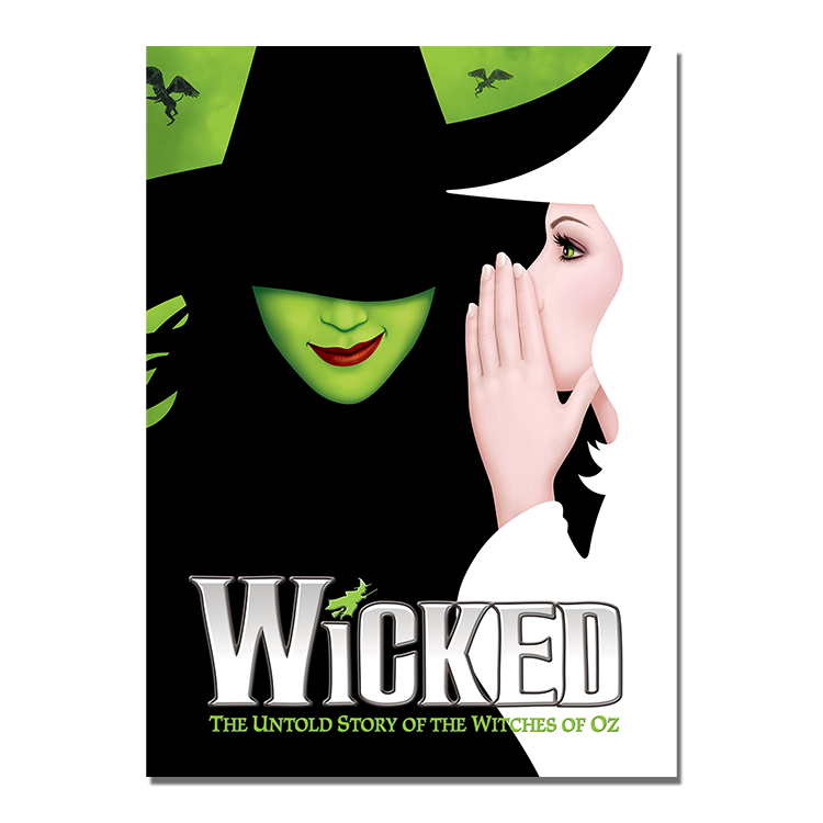 WICKED Logo Magnet   Image